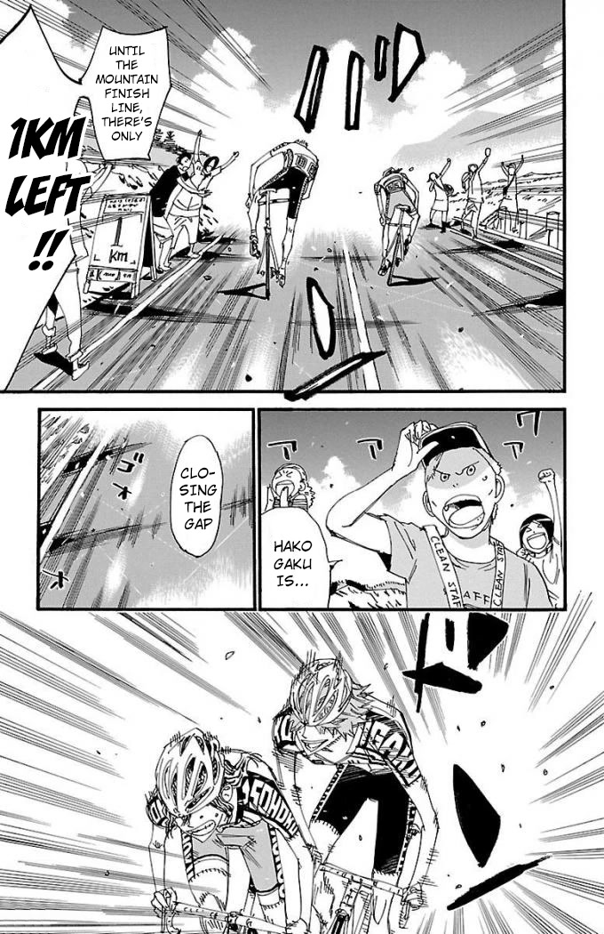 Yowamushi Pedal chapter 475 page 9