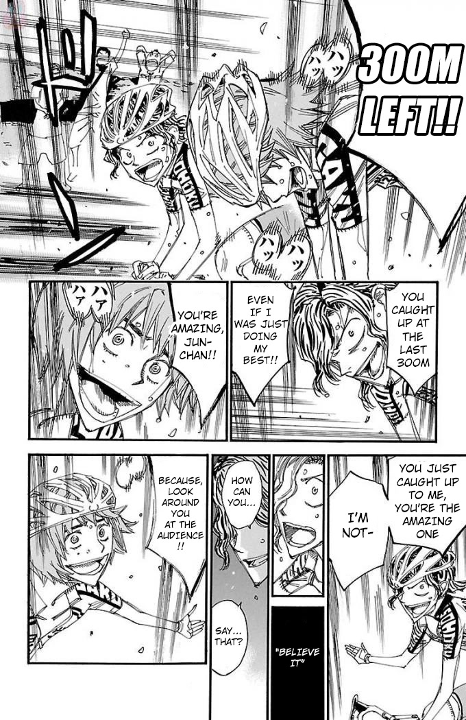Yowamushi Pedal chapter 476 page 14