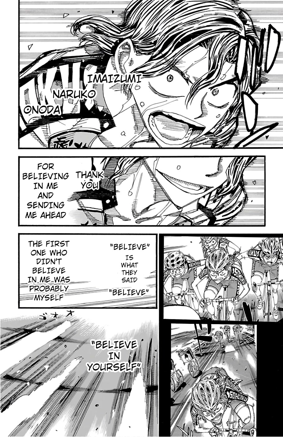 Yowamushi Pedal chapter 477 page 12