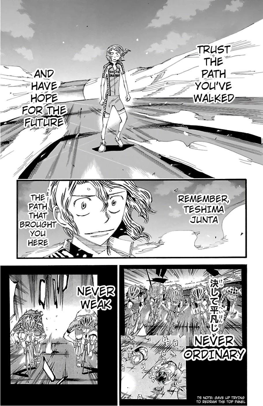 Yowamushi Pedal chapter 477 page 13