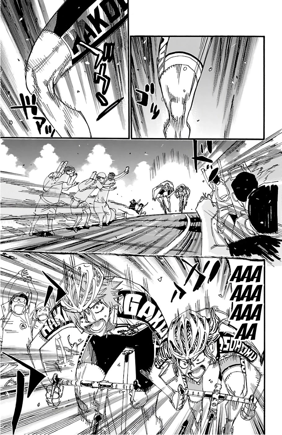 Yowamushi Pedal chapter 477 page 17