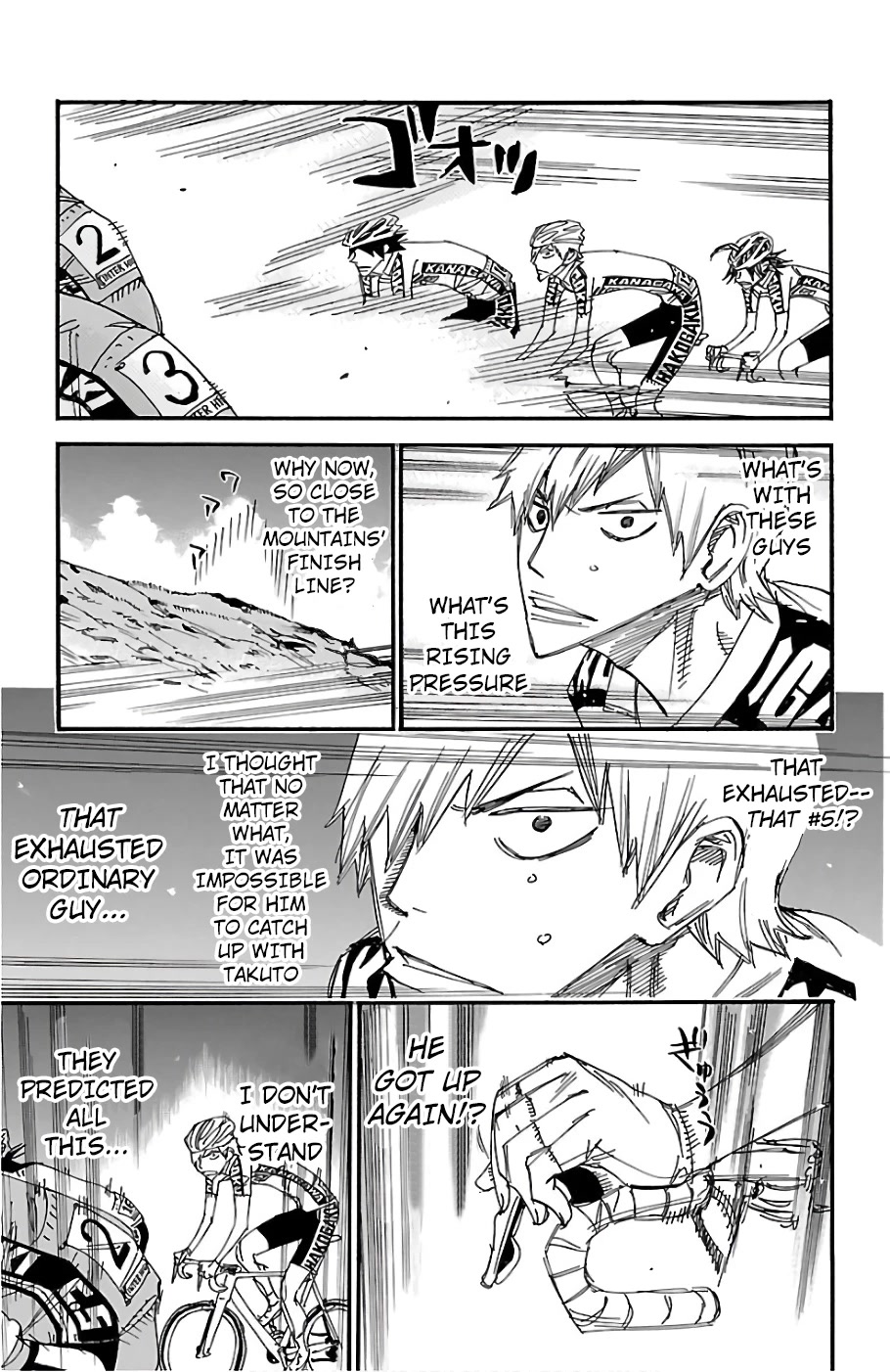 Yowamushi Pedal chapter 477 page 9