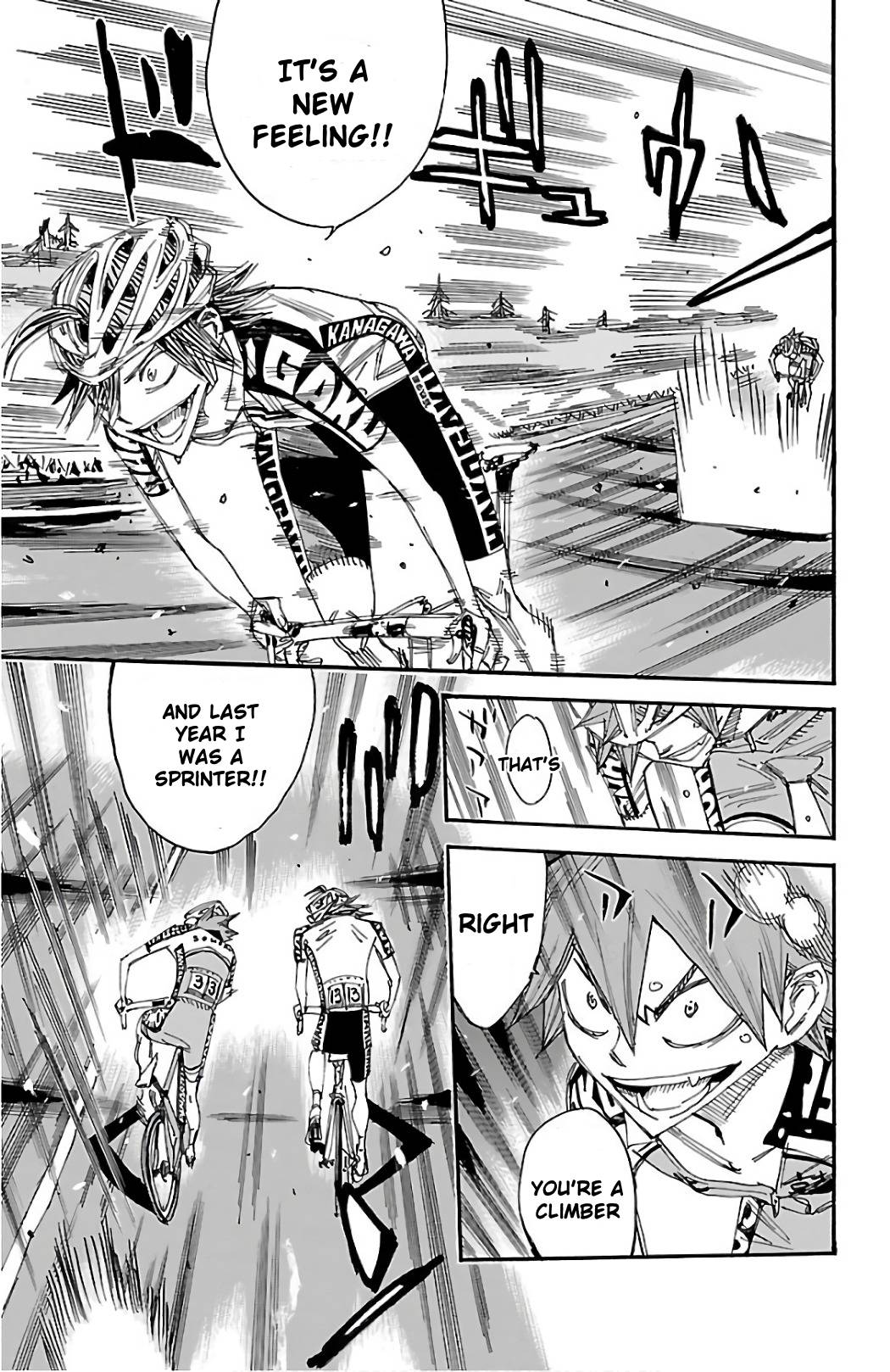 Yowamushi Pedal chapter 489 page 15