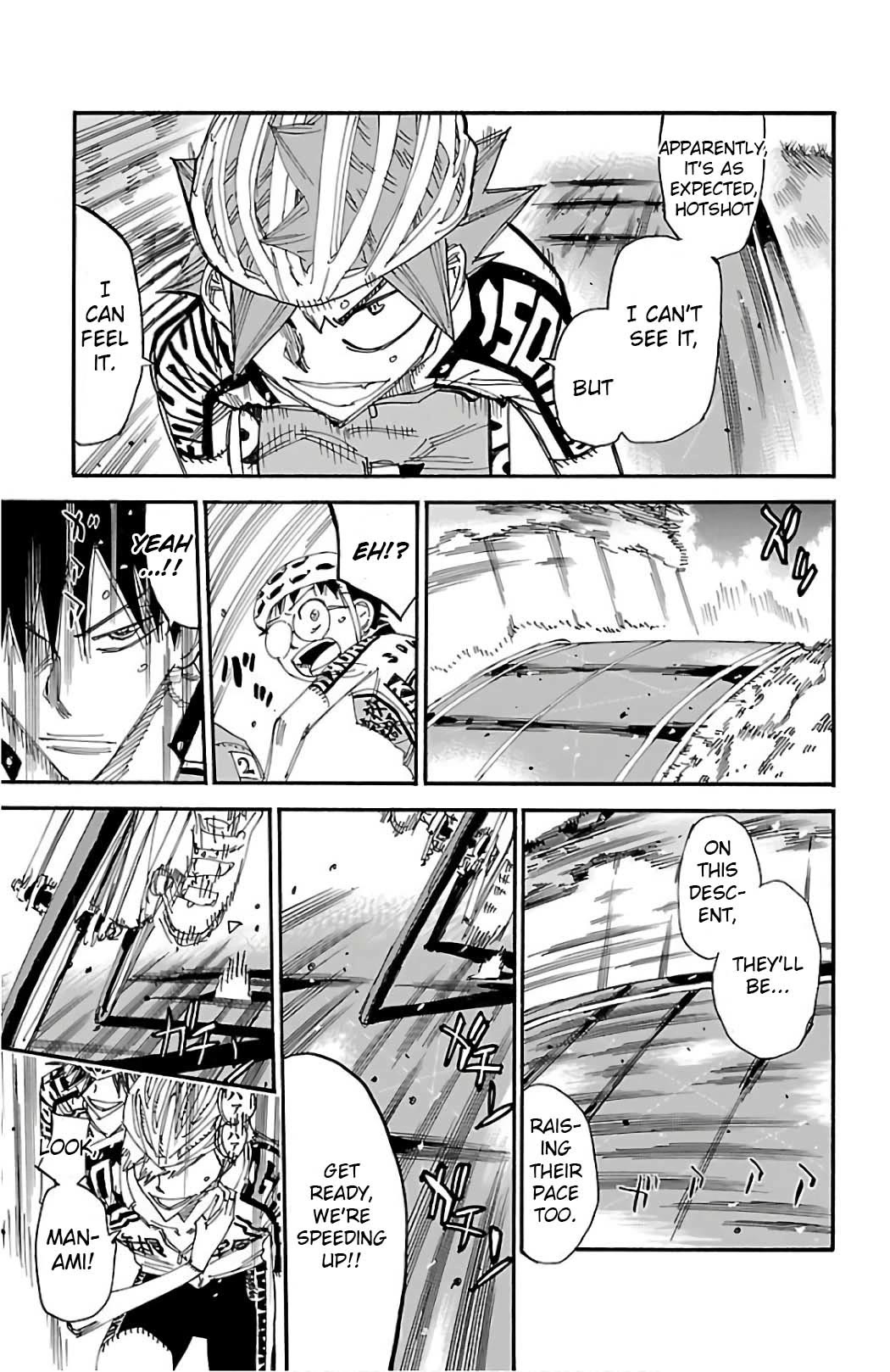 Yowamushi Pedal chapter 493 page 16