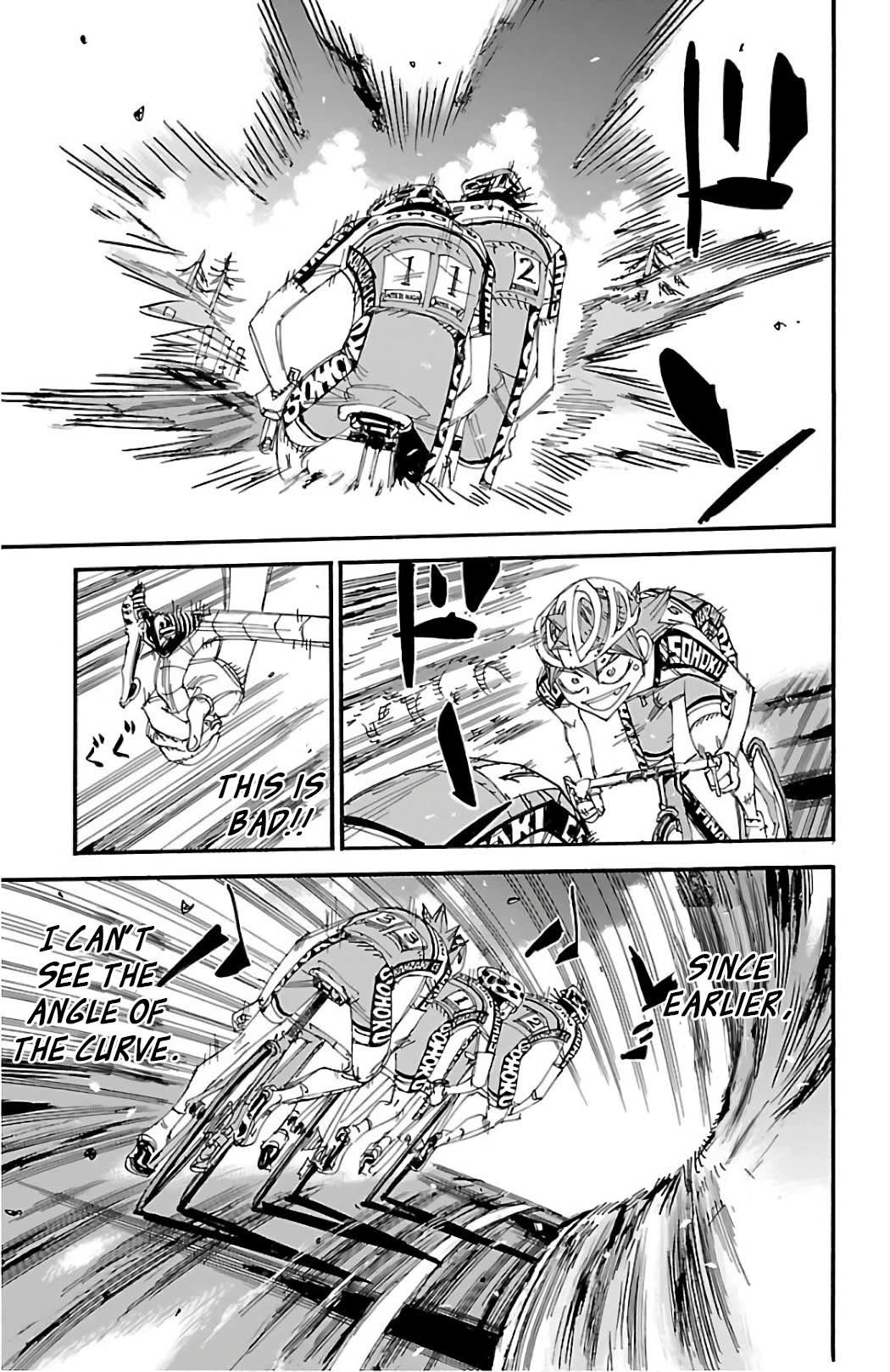 Yowamushi Pedal chapter 493 page 4