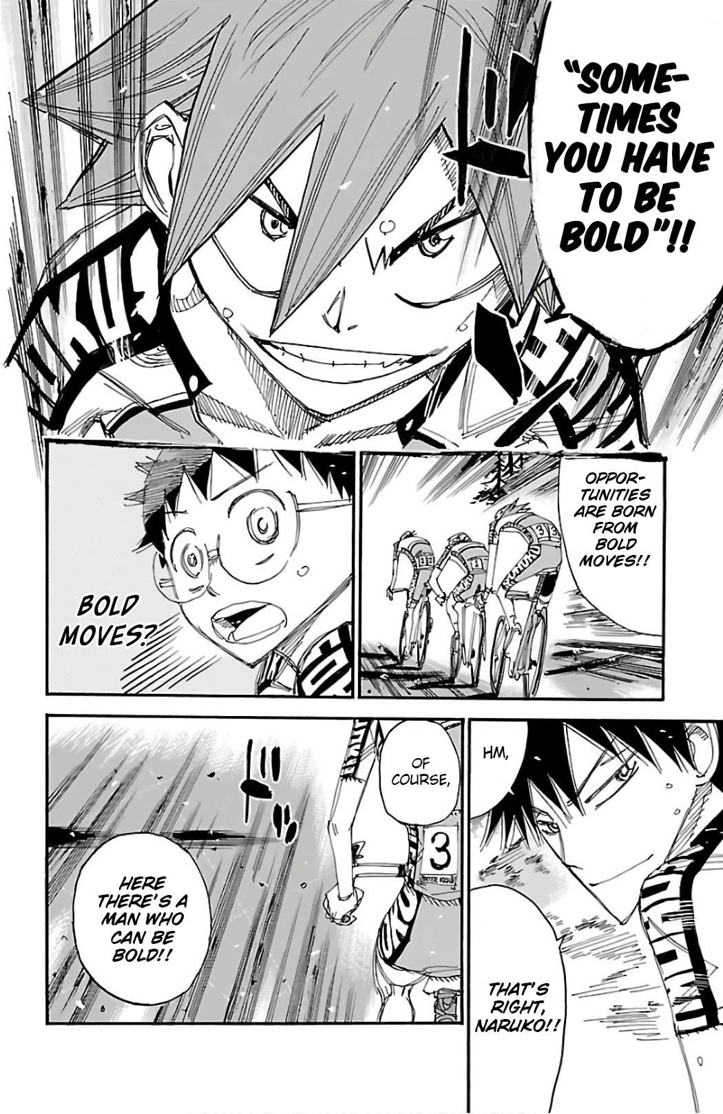 Yowamushi Pedal chapter 493 page 9