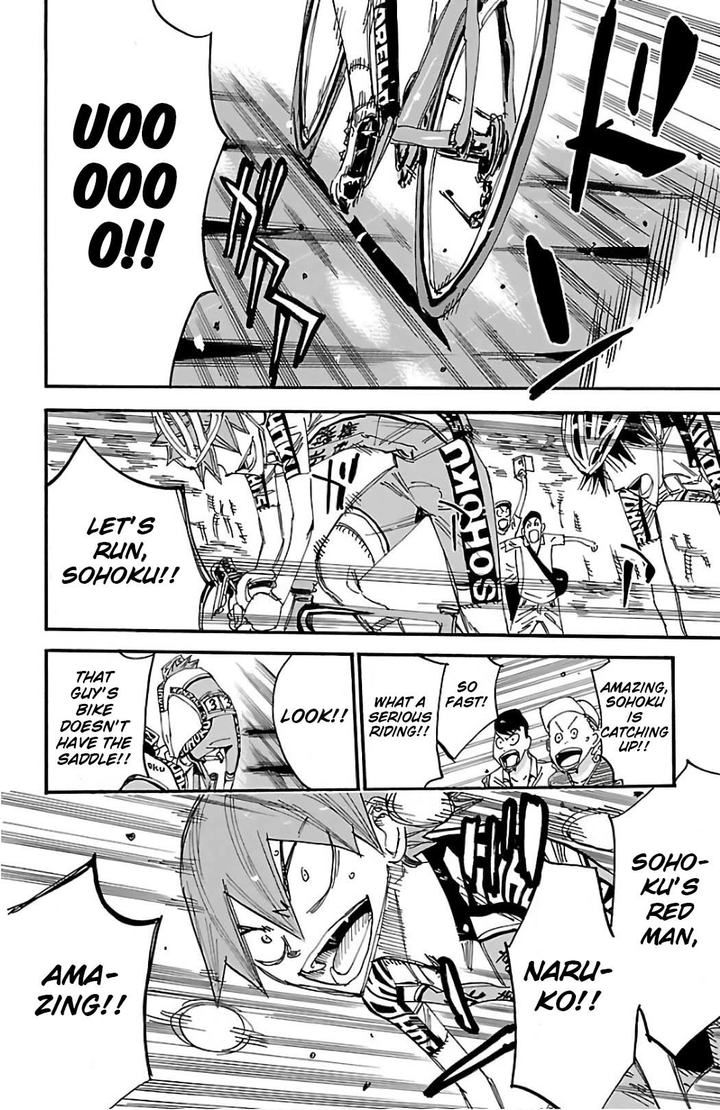 Yowamushi Pedal chapter 499 page 15