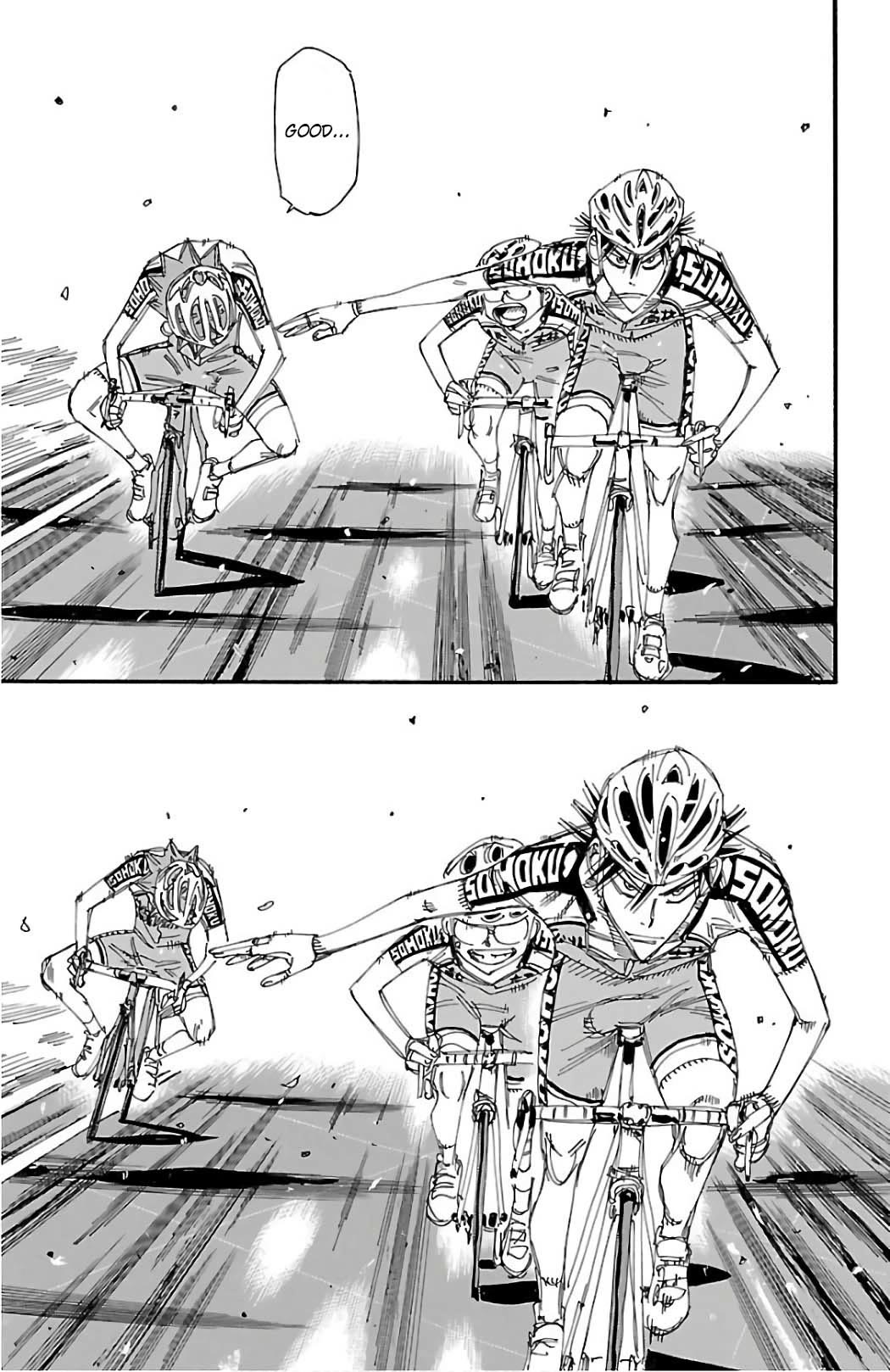 Yowamushi Pedal chapter 500 page 7