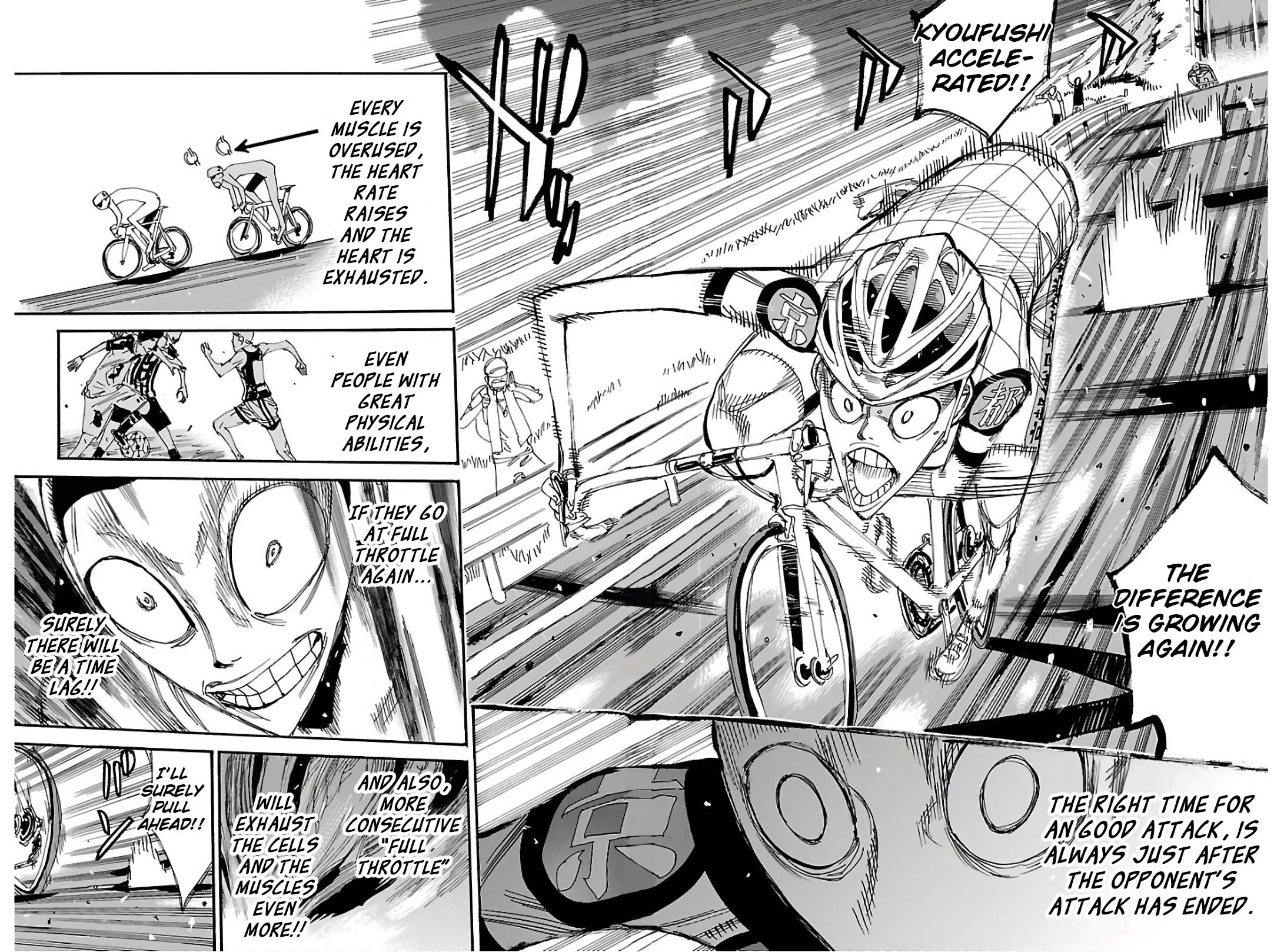 Yowamushi Pedal chapter 503 page 8
