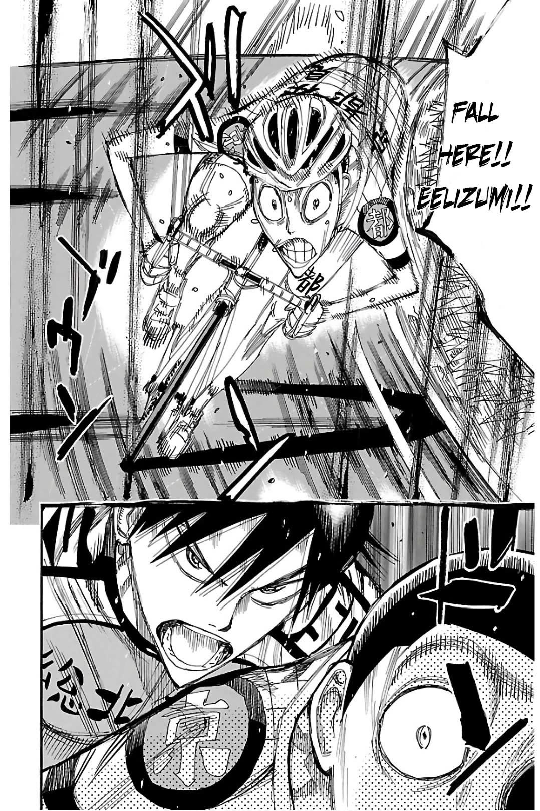 Yowamushi Pedal chapter 503 page 9