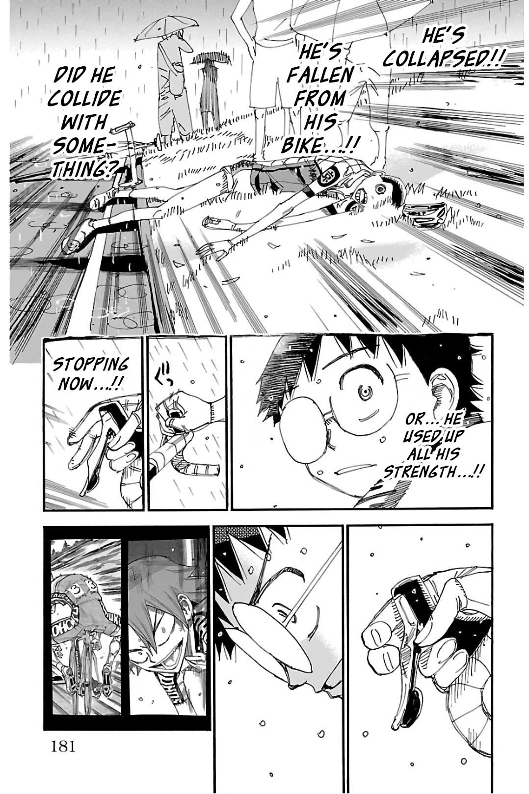 Yowamushi Pedal chapter 511 page 4