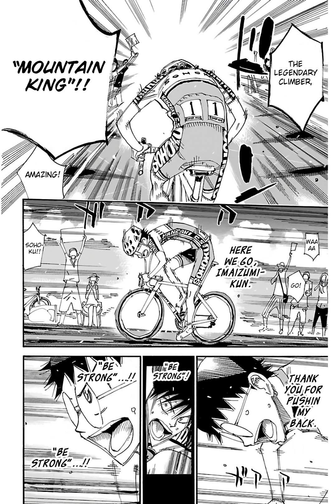 Yowamushi Pedal chapter 514 page 13