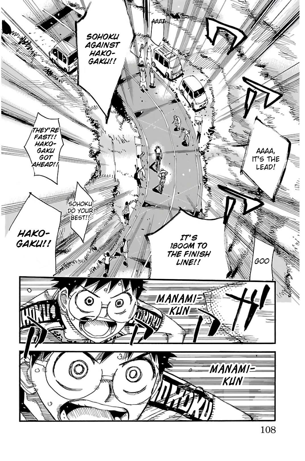 Yowamushi Pedal chapter 516 page 12