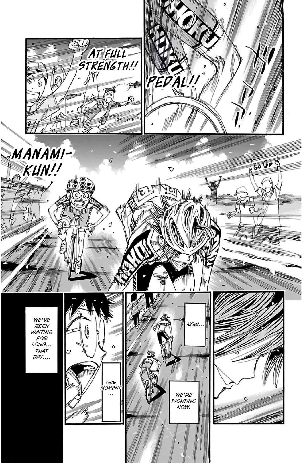 Yowamushi Pedal chapter 516 page 15