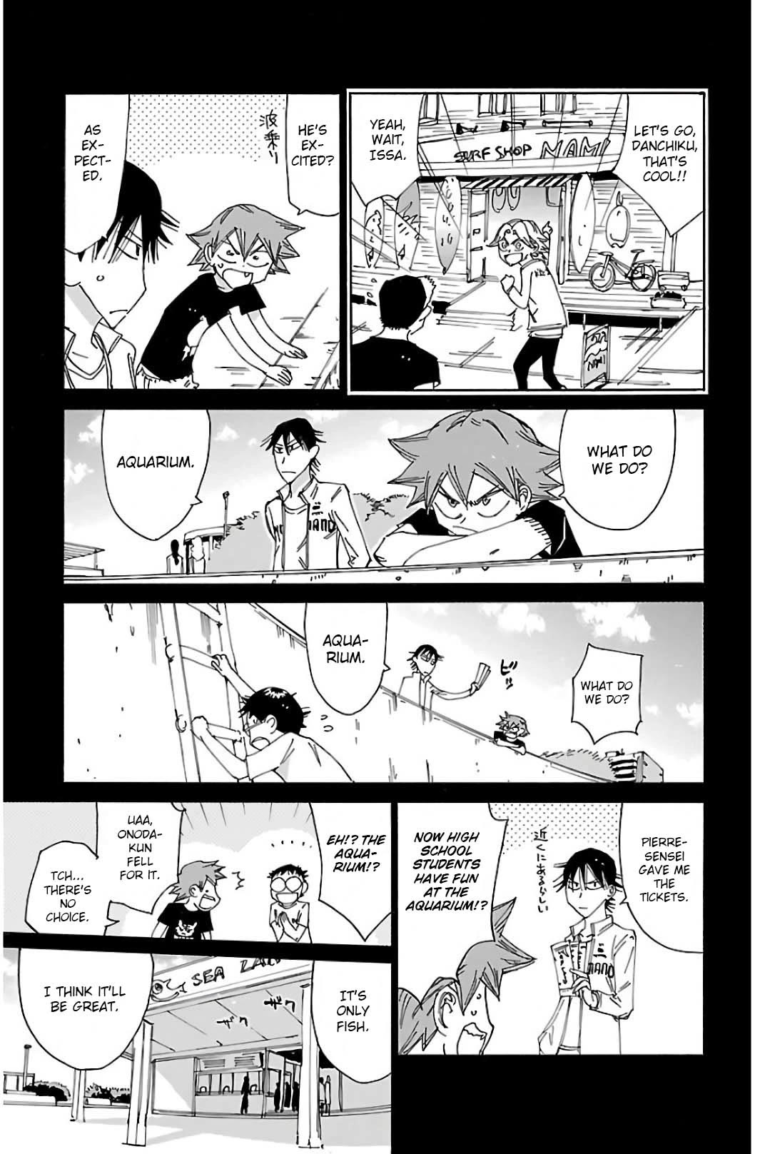 Yowamushi Pedal chapter 516 page 19
