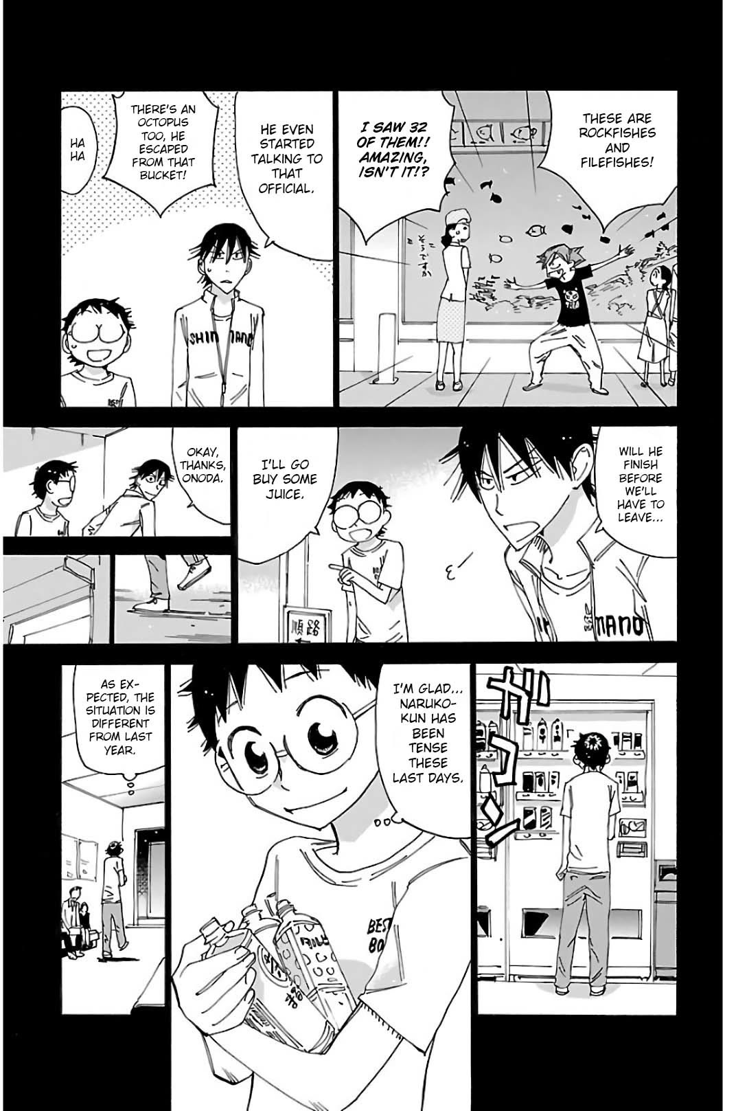 Yowamushi Pedal chapter 516 page 21