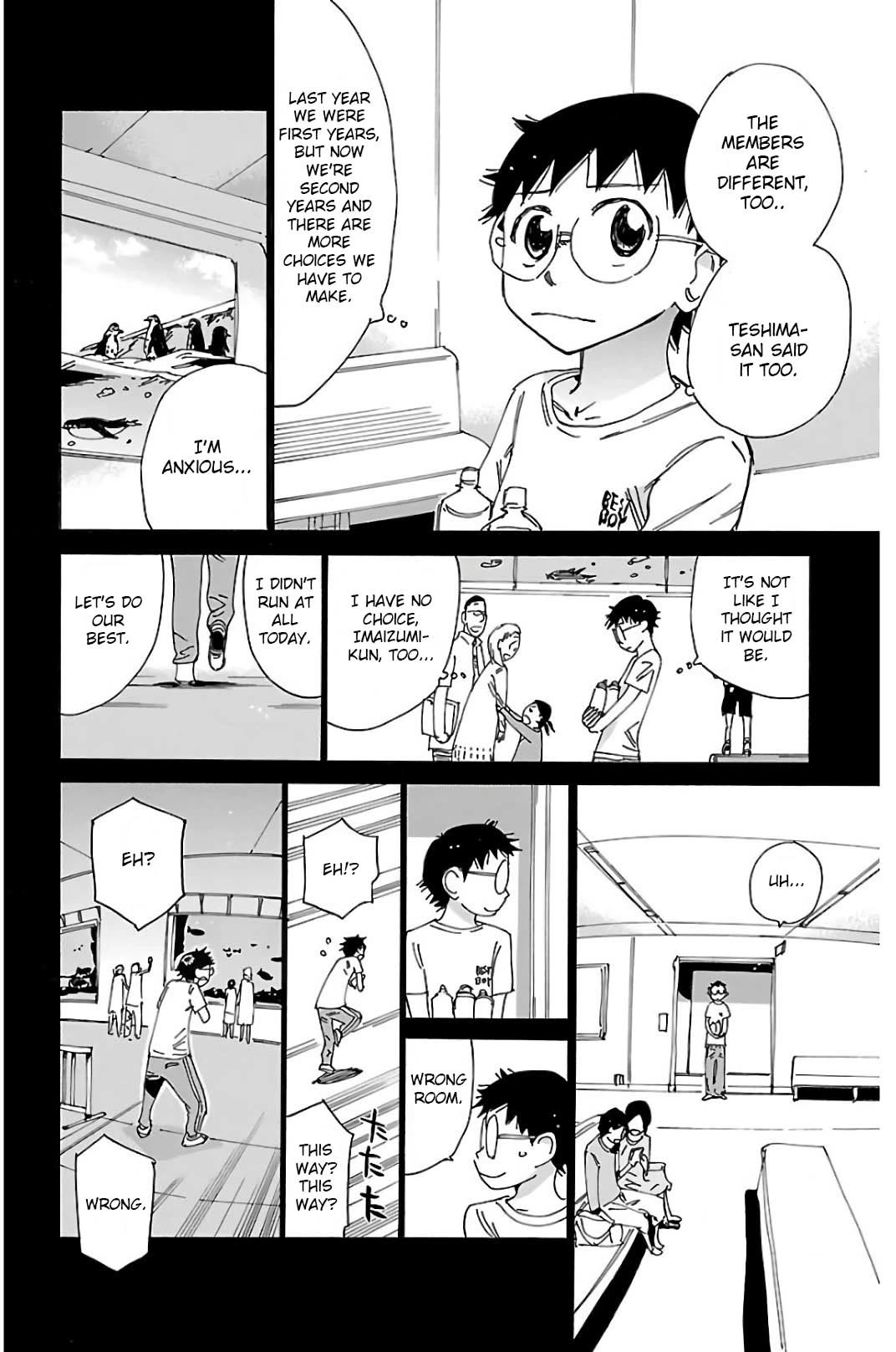 Yowamushi Pedal chapter 516 page 22