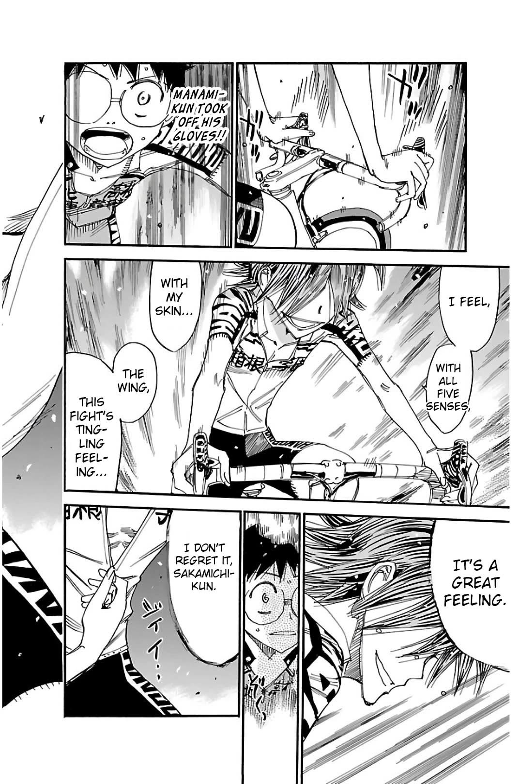 Yowamushi Pedal chapter 516 page 8