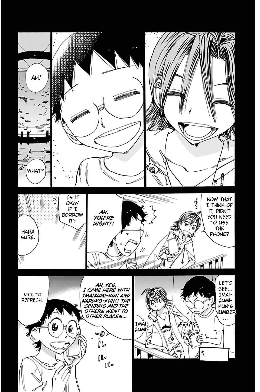 Yowamushi Pedal chapter 517 page 11