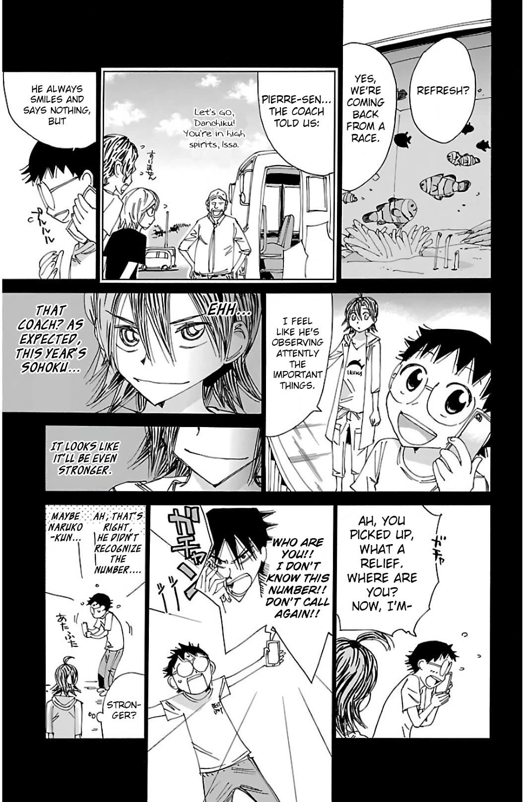 Yowamushi Pedal chapter 517 page 12