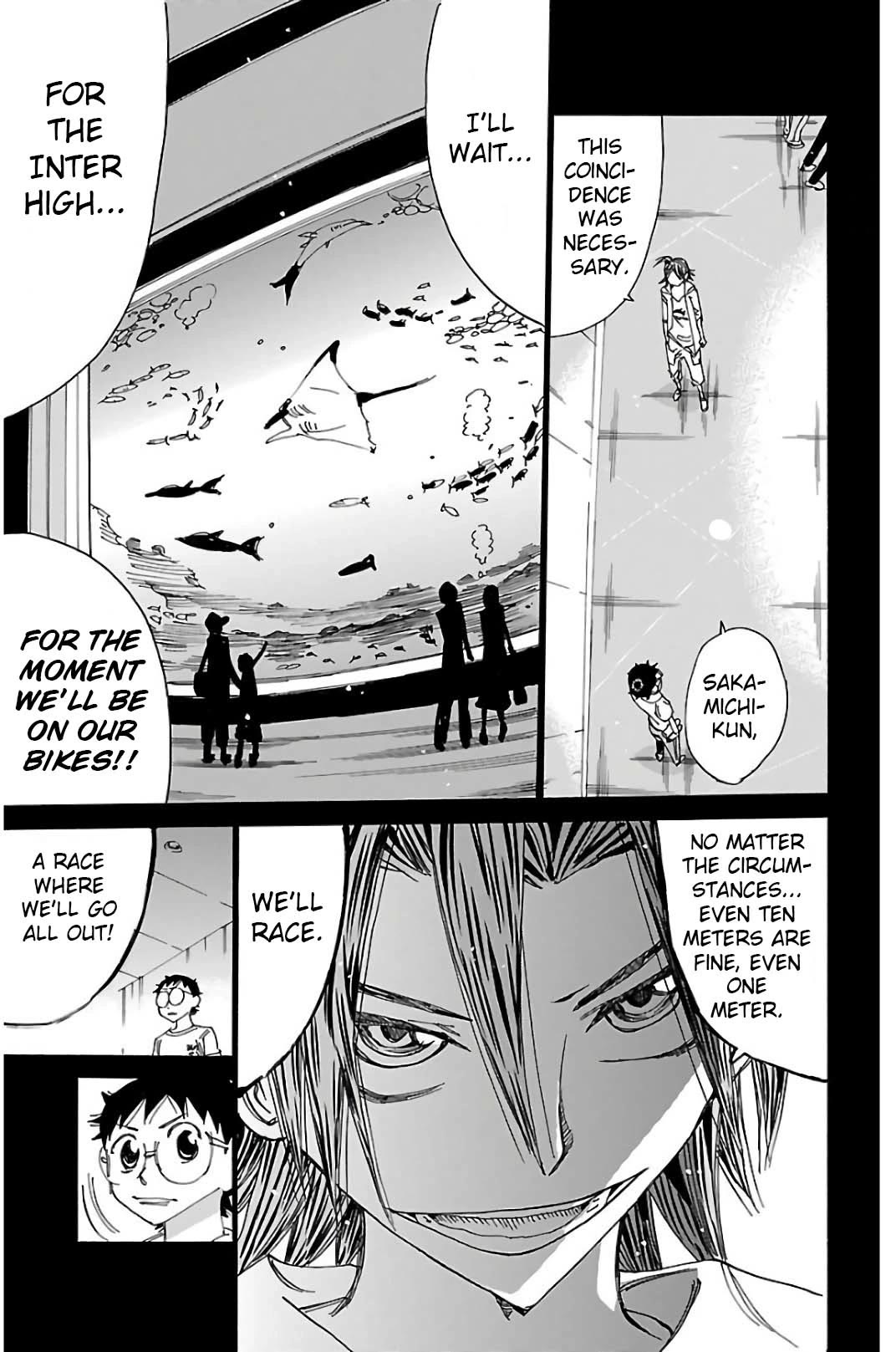 Yowamushi Pedal chapter 517 page 14