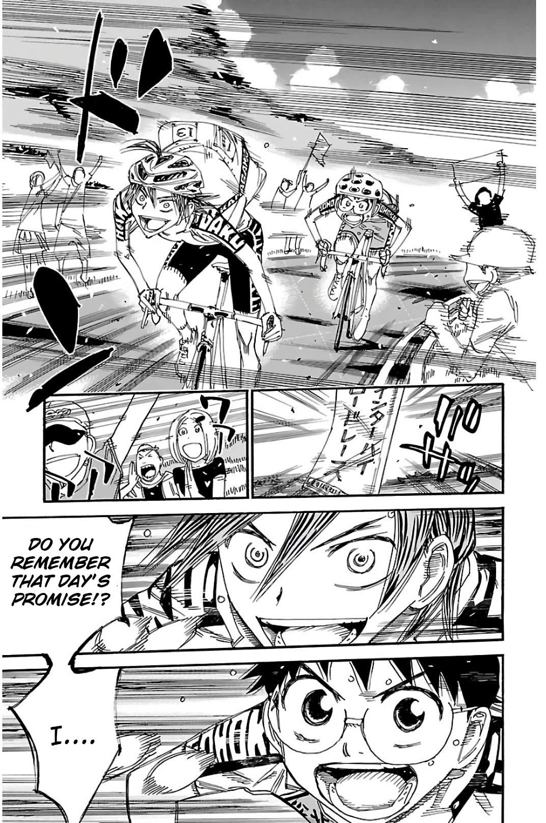 Yowamushi Pedal chapter 517 page 16