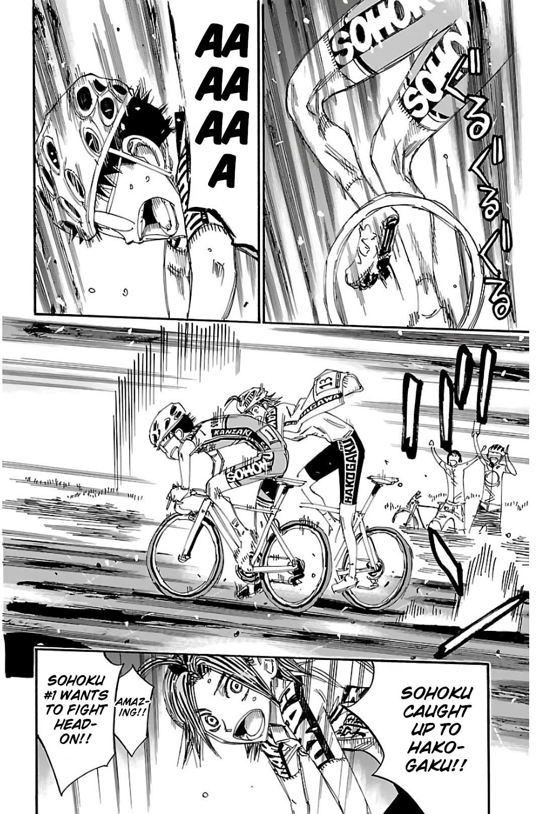 Yowamushi Pedal chapter 518 page 5