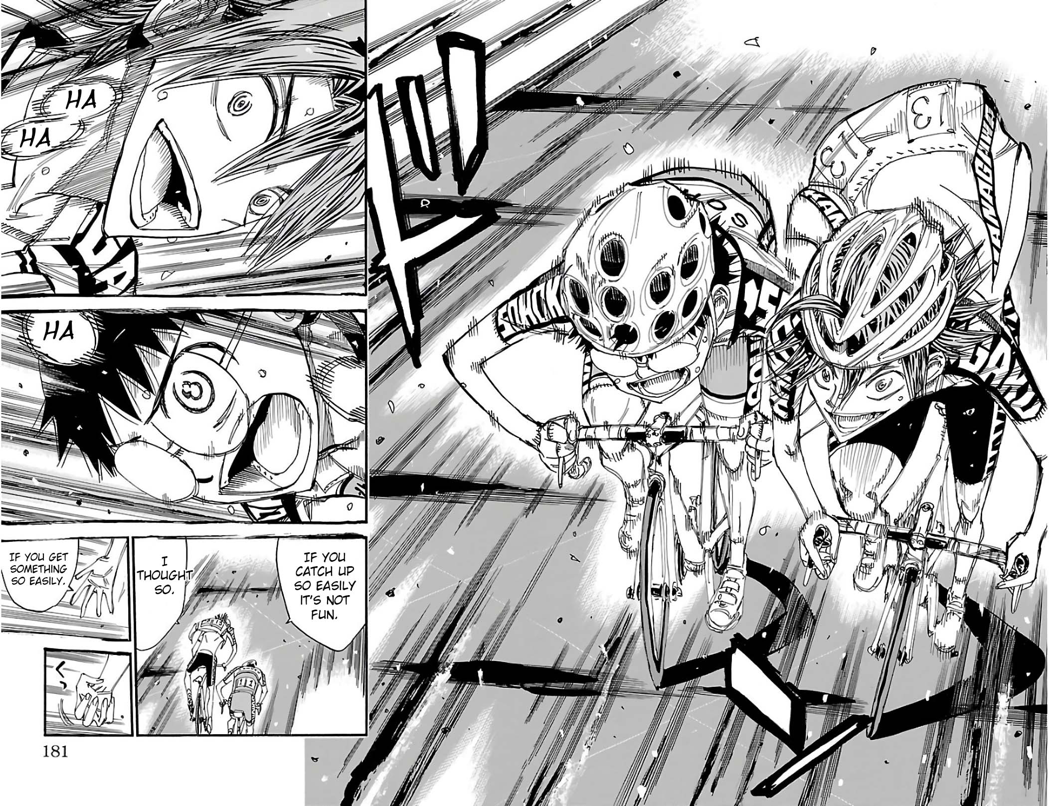 Yowamushi Pedal chapter 519 page 17