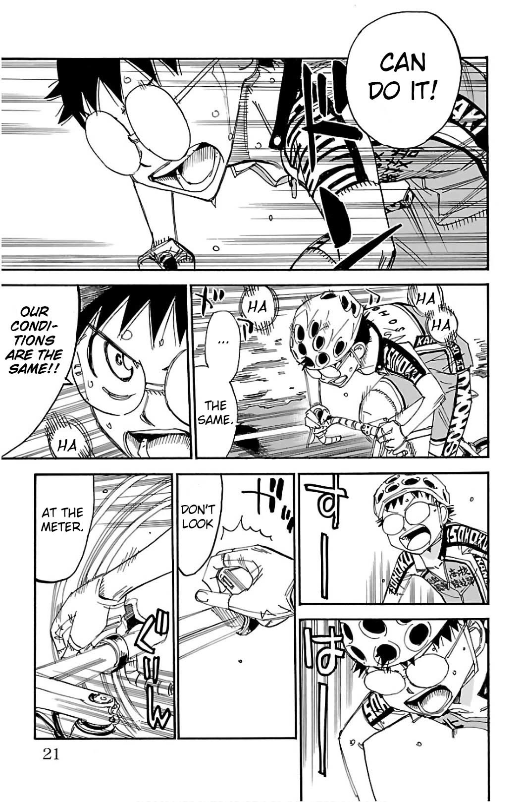 Yowamushi Pedal chapter 520 page 13