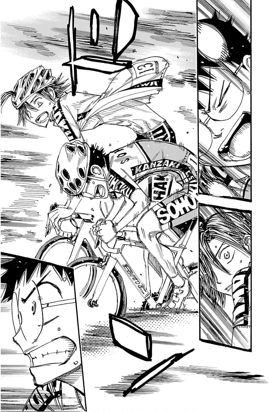 Yowamushi Pedal chapter 520 page 17