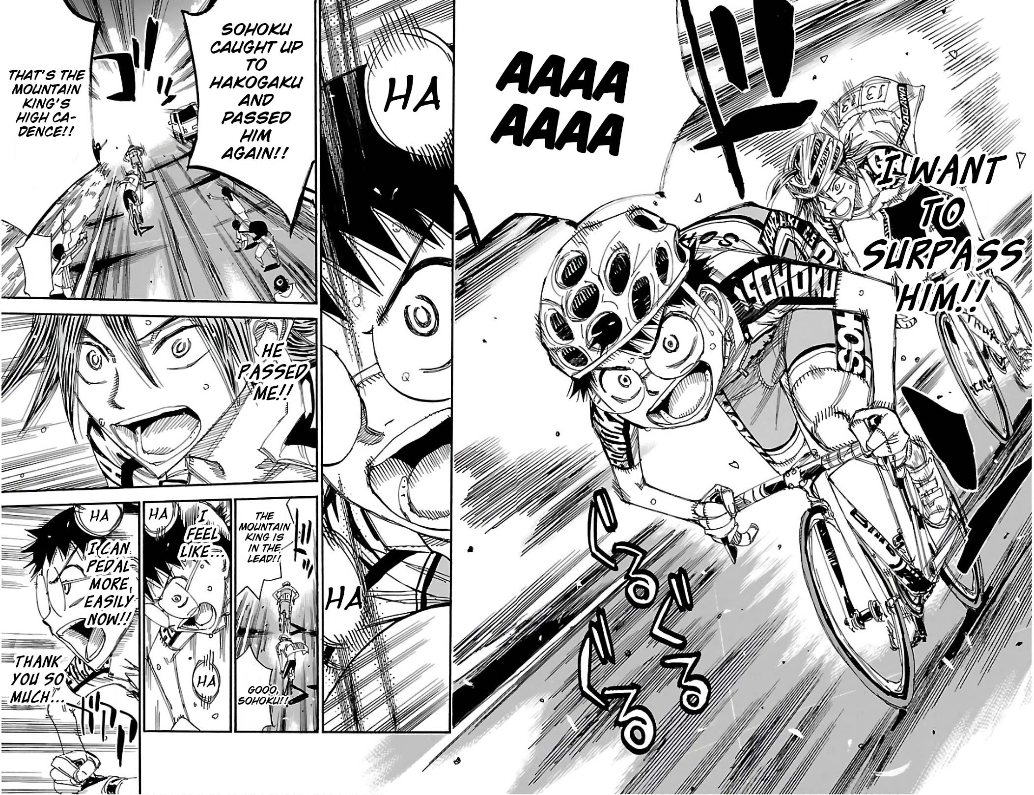Yowamushi Pedal chapter 520 page 18