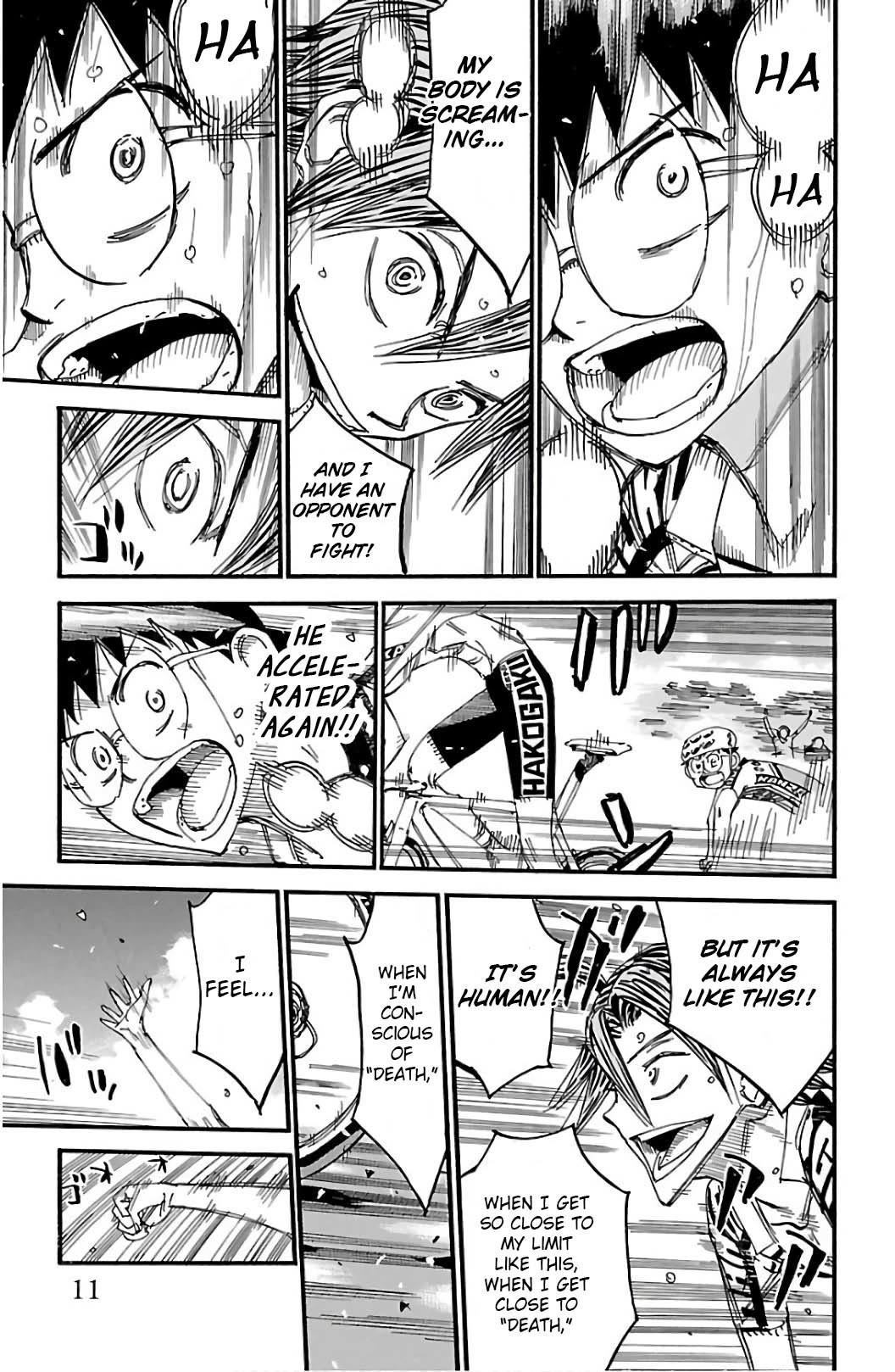 Yowamushi Pedal chapter 520 page 5
