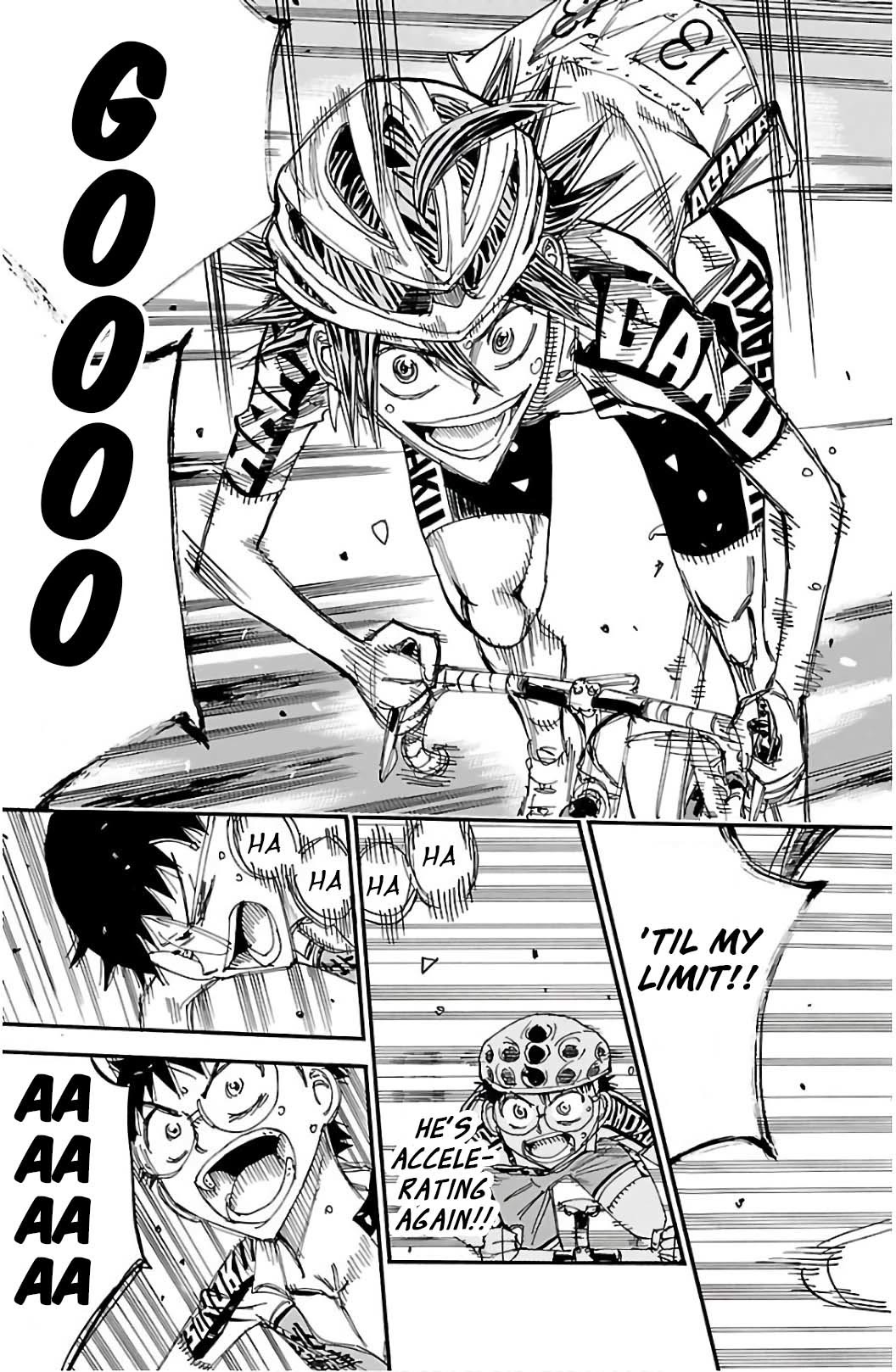 Yowamushi Pedal chapter 520 page 8