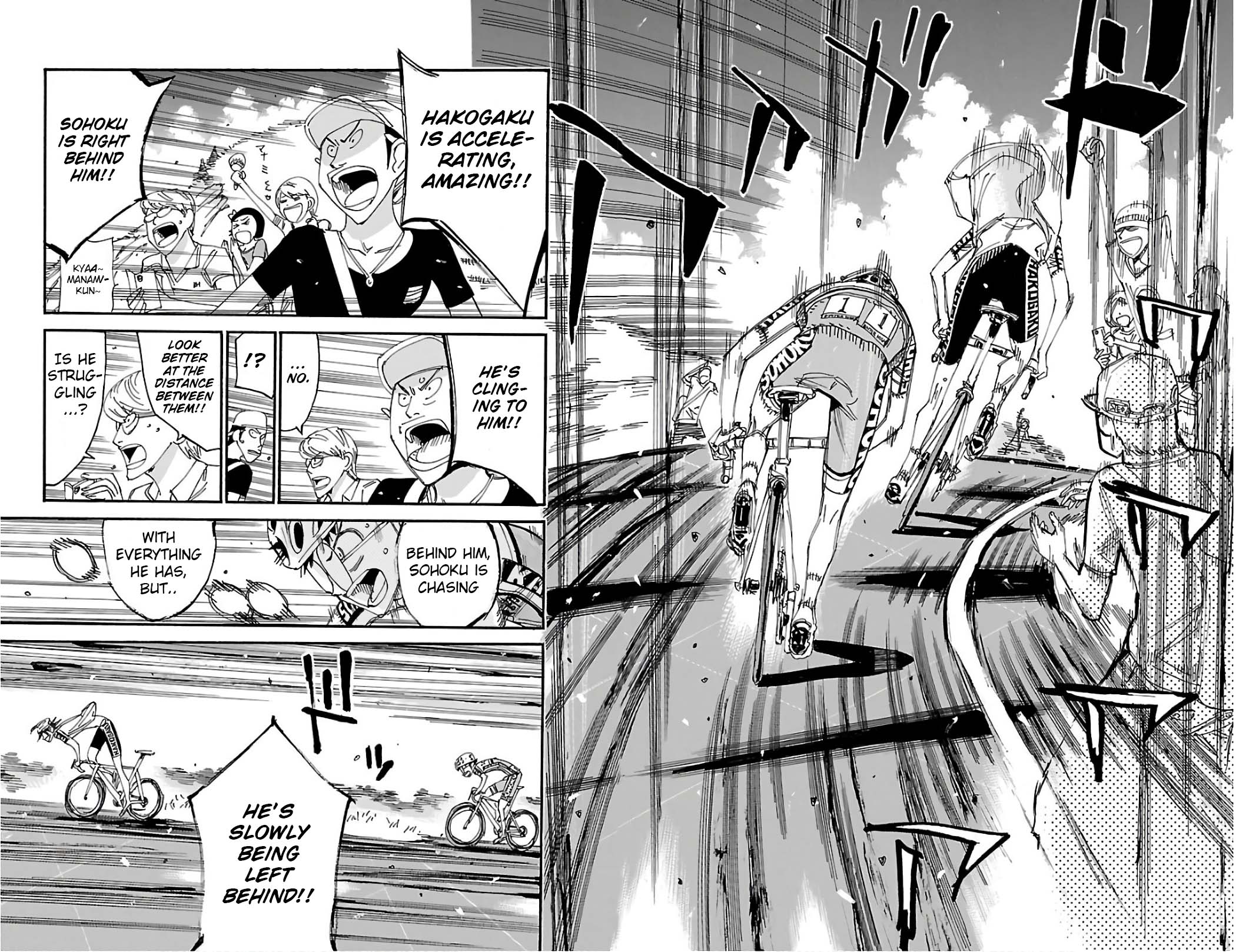 Yowamushi Pedal chapter 520 page 9