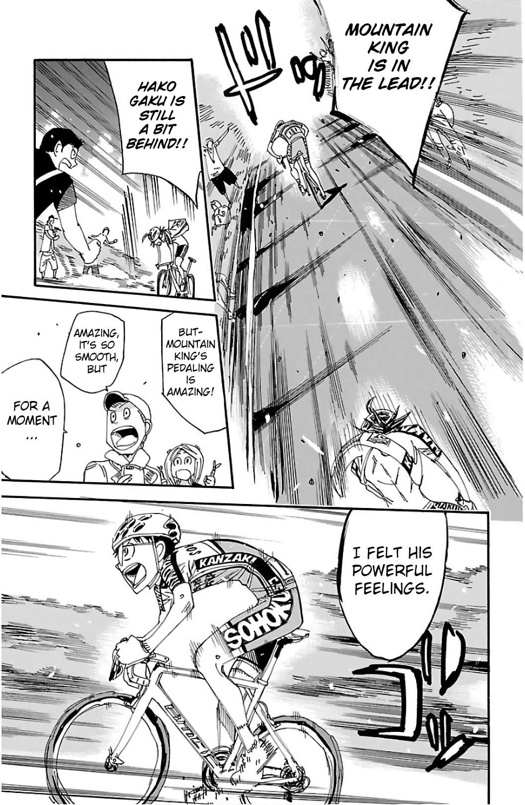 Yowamushi Pedal chapter 521 page 13