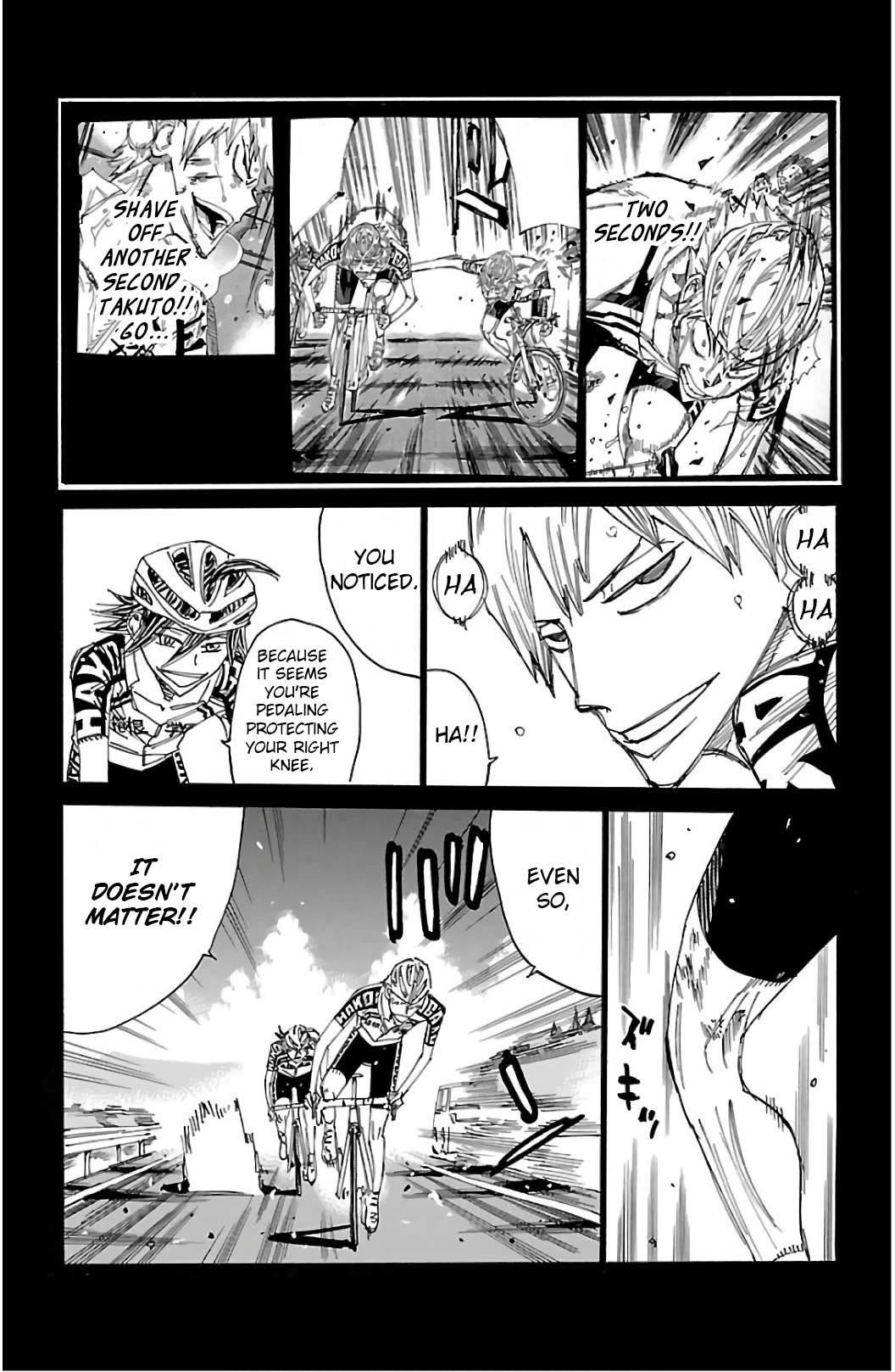 Yowamushi Pedal chapter 521 page 16