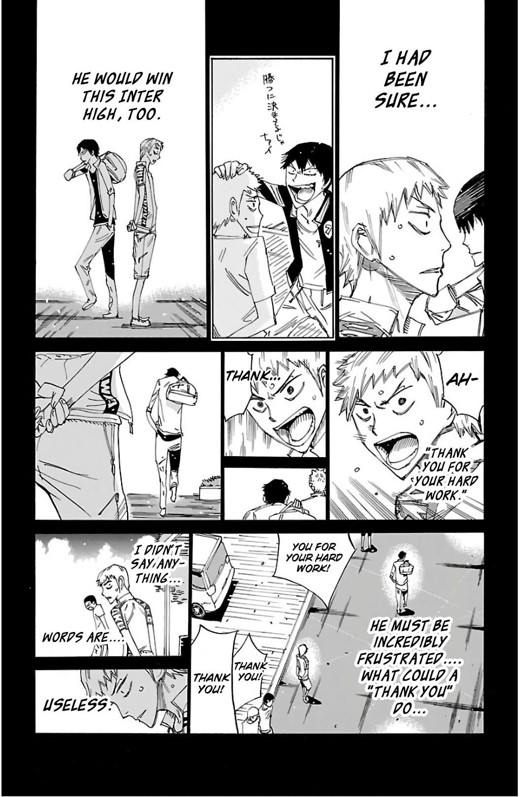 Yowamushi Pedal chapter 522 page 7