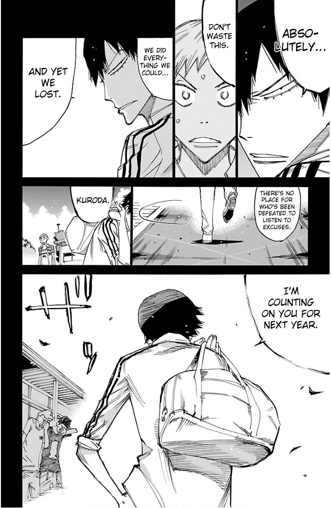 Yowamushi Pedal chapter 522 page 9