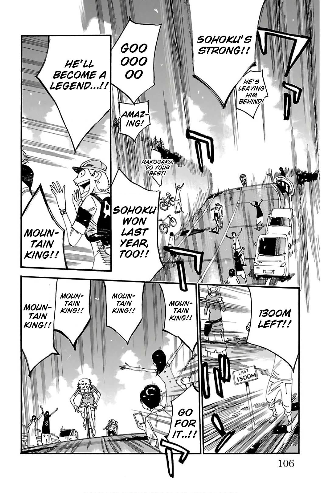 Yowamushi Pedal chapter 524 page 13