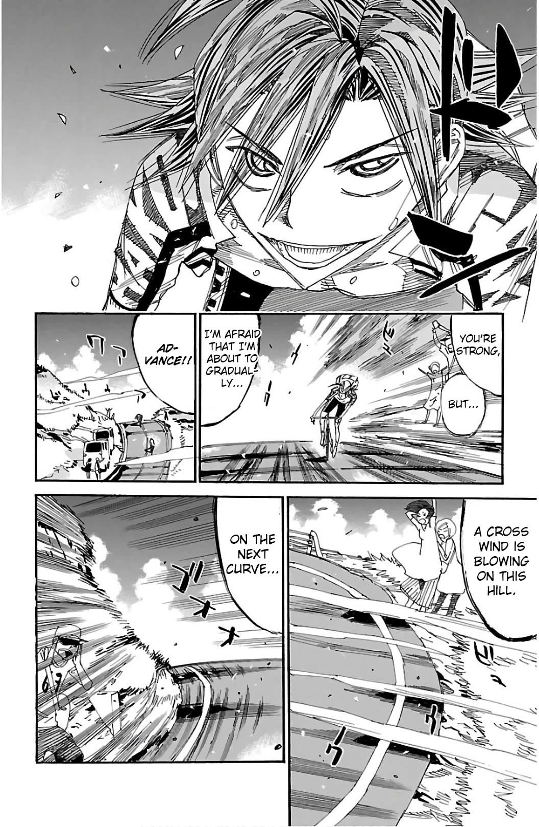 Yowamushi Pedal chapter 524 page 15