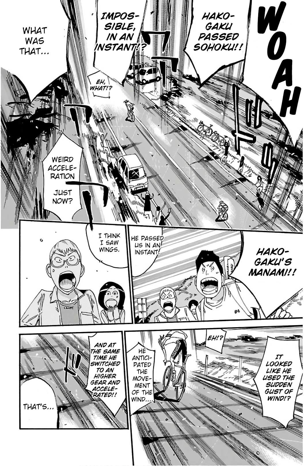 Yowamushi Pedal chapter 524 page 22