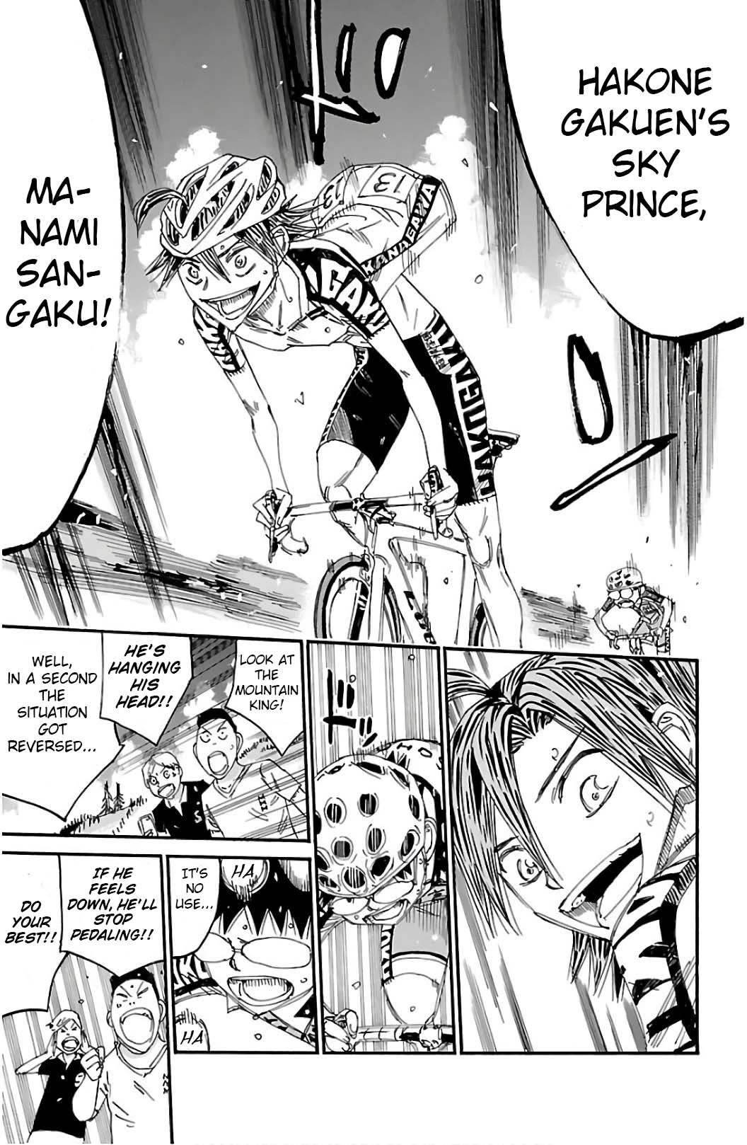 Yowamushi Pedal chapter 524 page 23