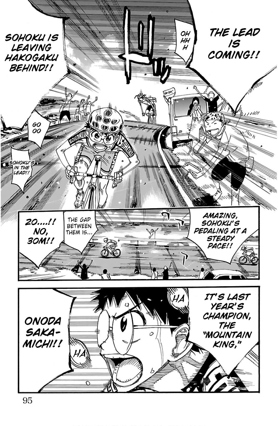 Yowamushi Pedal chapter 524 page 4