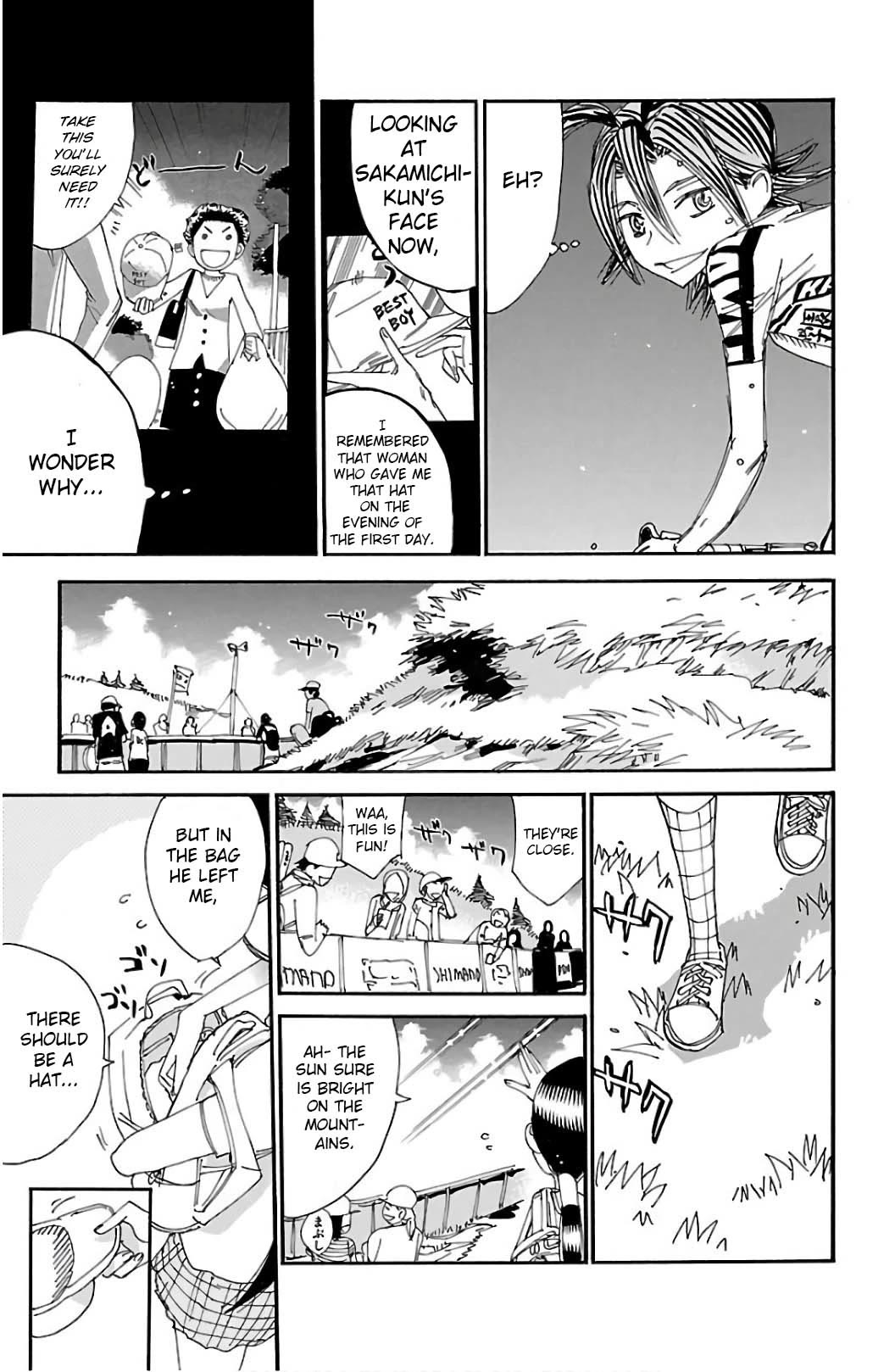 Yowamushi Pedal chapter 525 page 15