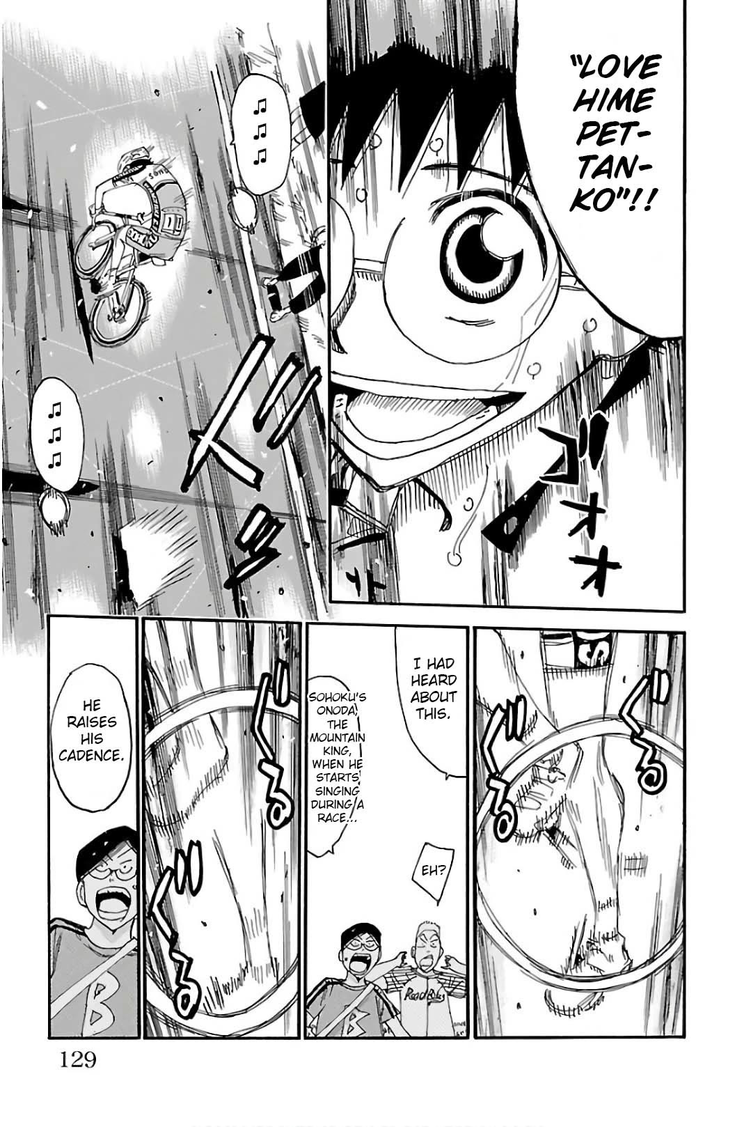 Yowamushi Pedal chapter 525 page 8