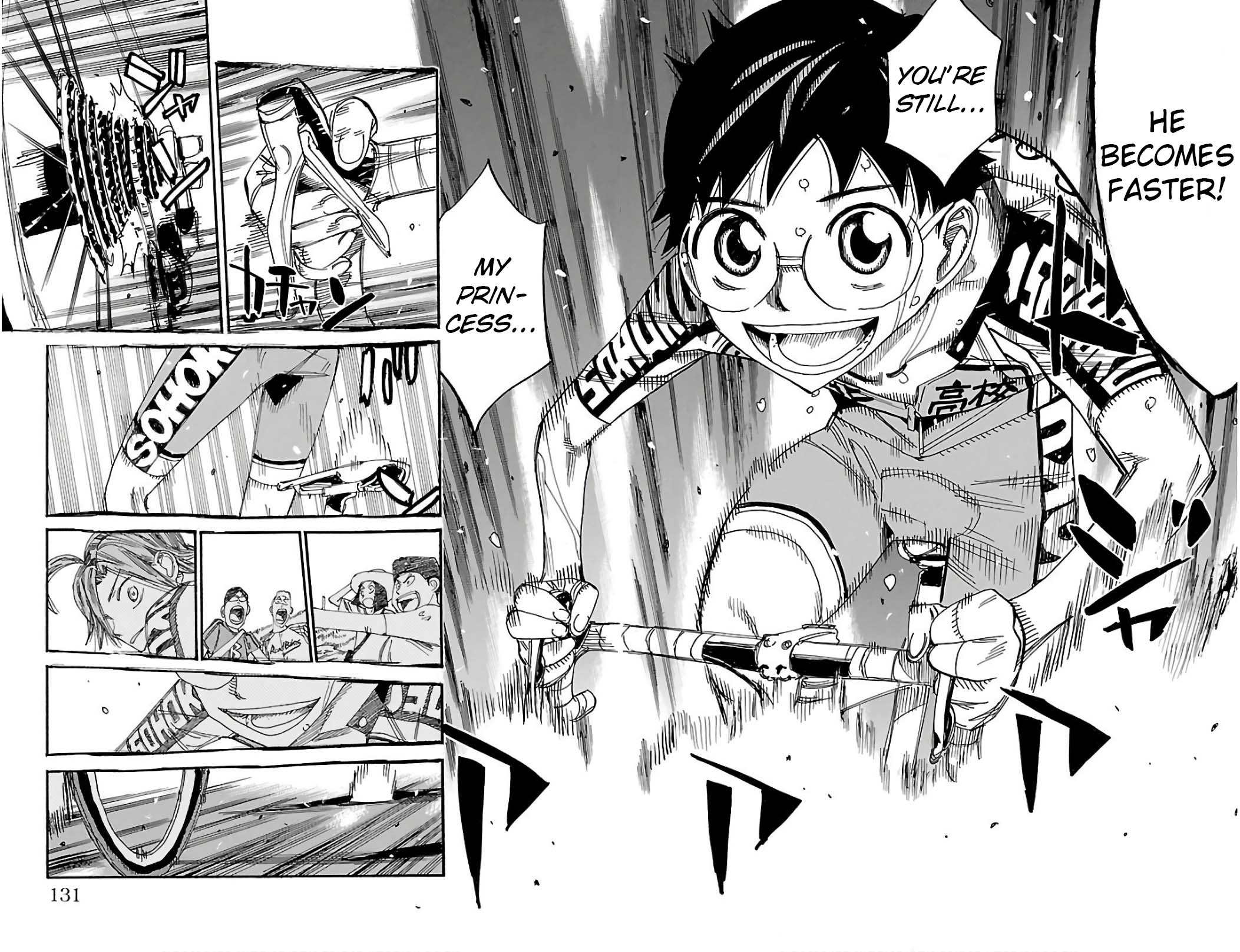 Yowamushi Pedal chapter 525 page 9