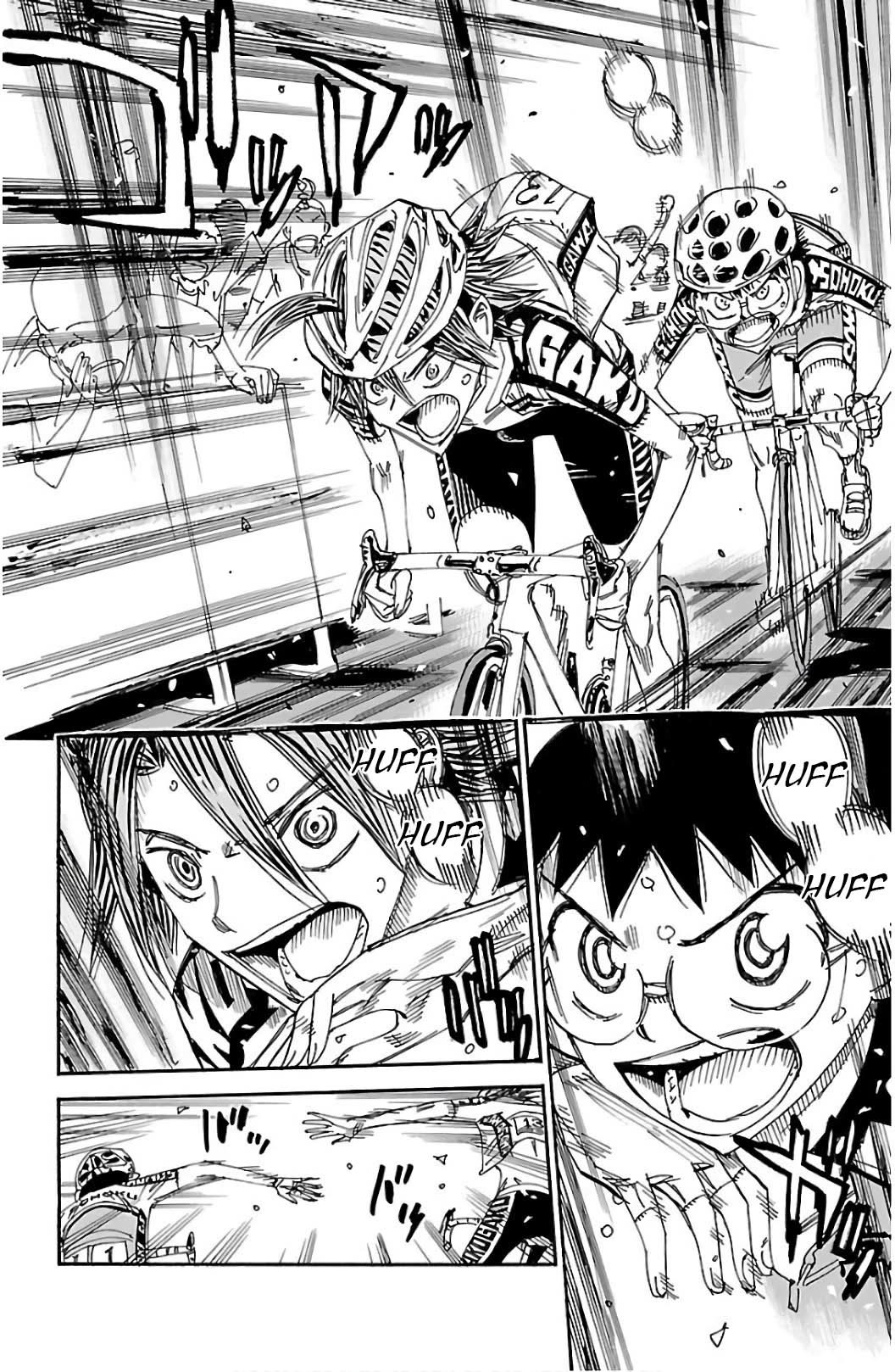 Yowamushi Pedal chapter 526 page 17