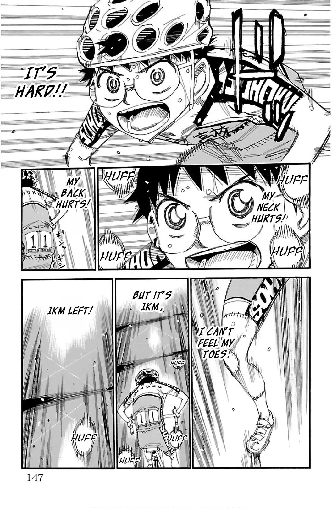 Yowamushi Pedal chapter 526 page 6