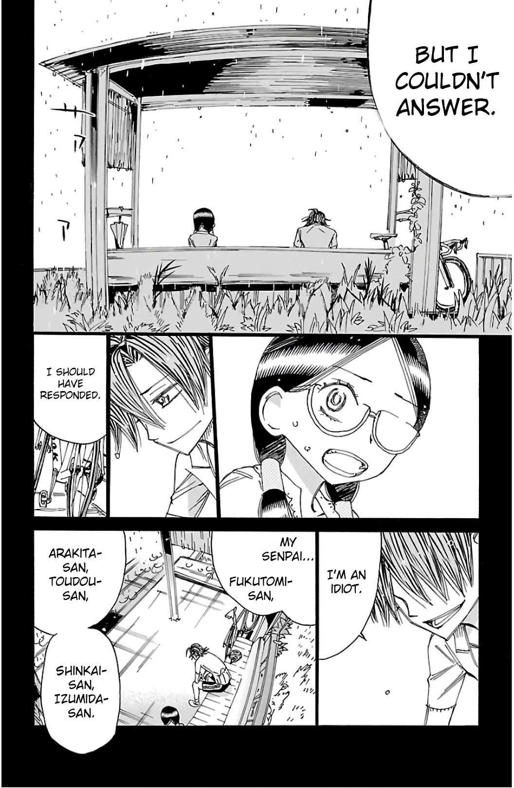 Yowamushi Pedal chapter 527 page 11