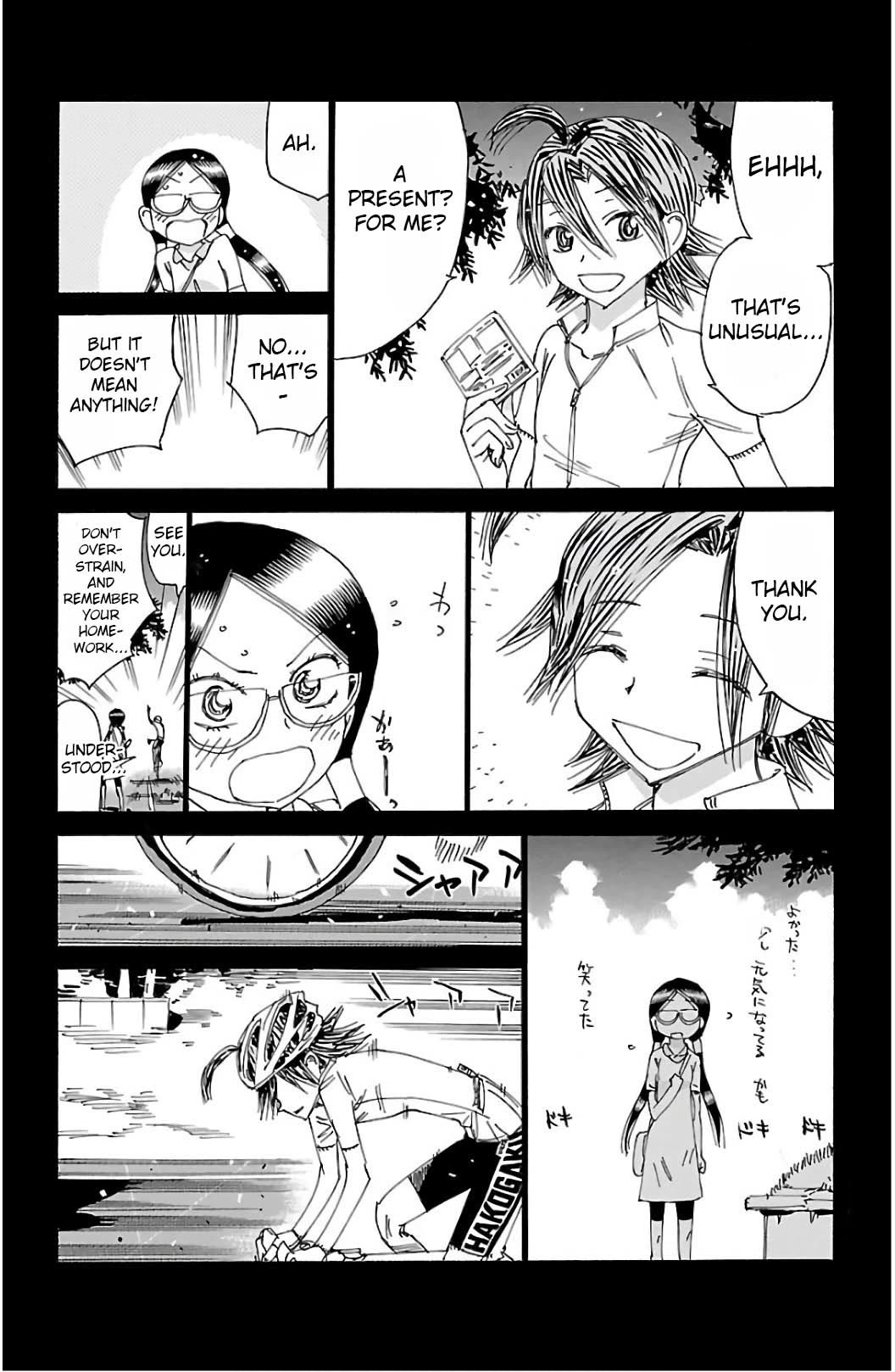Yowamushi Pedal chapter 527 page 17